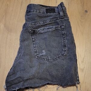 BDG Urban Outfitters Black Denim Jean Shorts Size 31. A Line High Waist